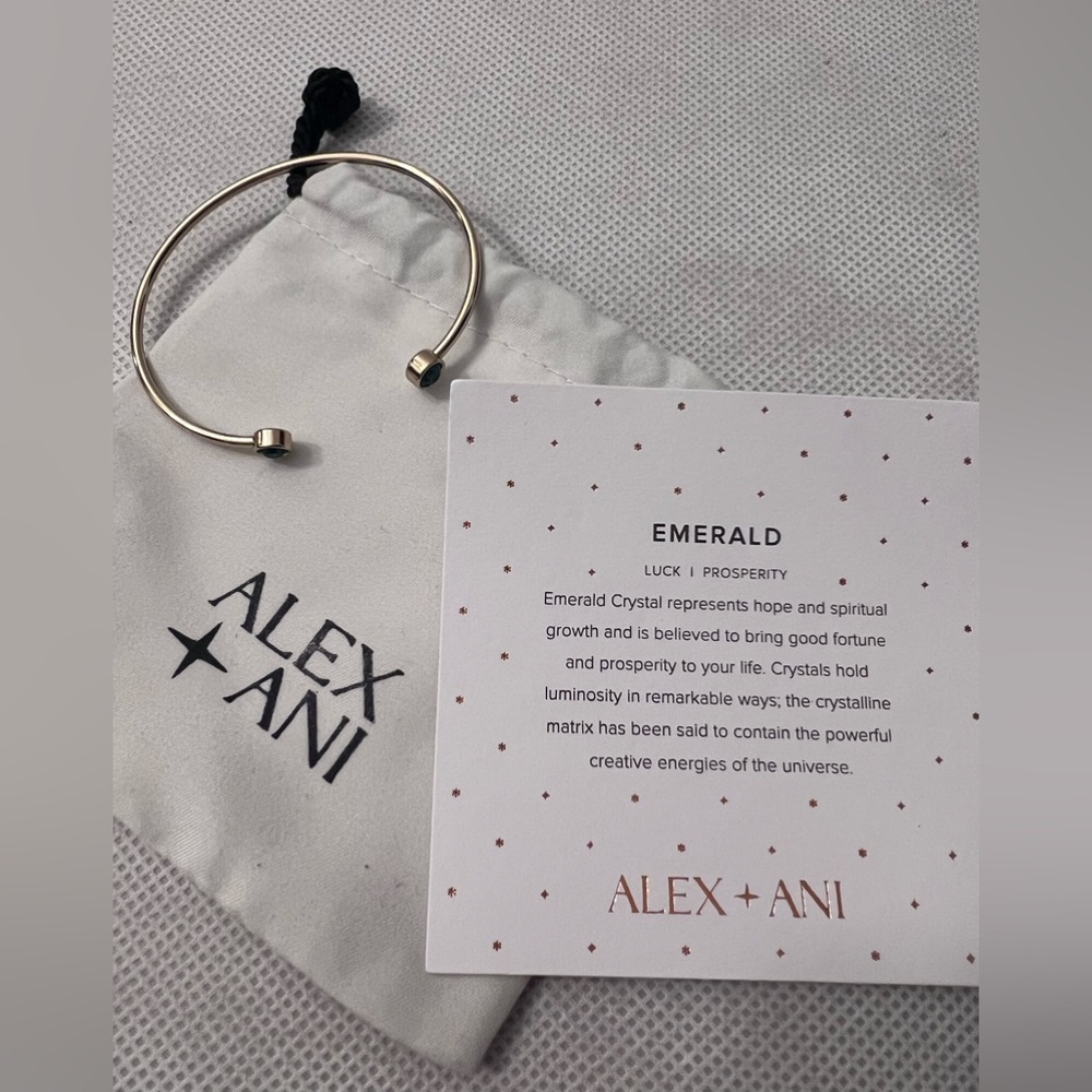 Alex Ani Emerald Band